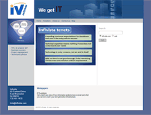 Tablet Screenshot of infivista.com